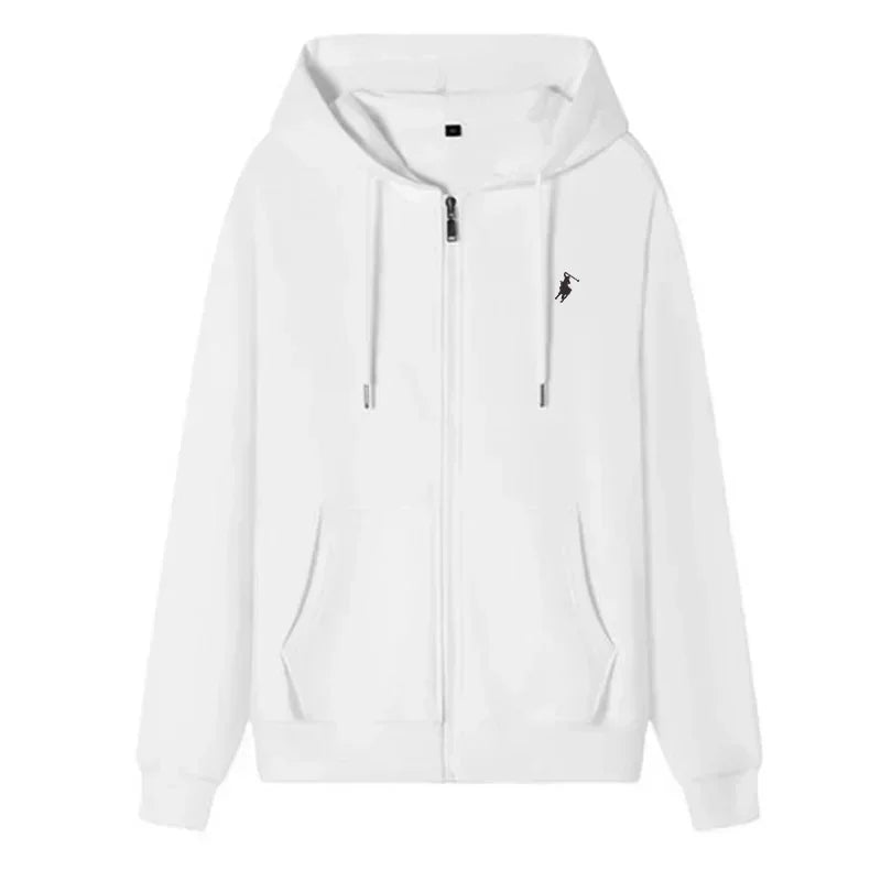 Men's Casual Zip-Up Hoodie