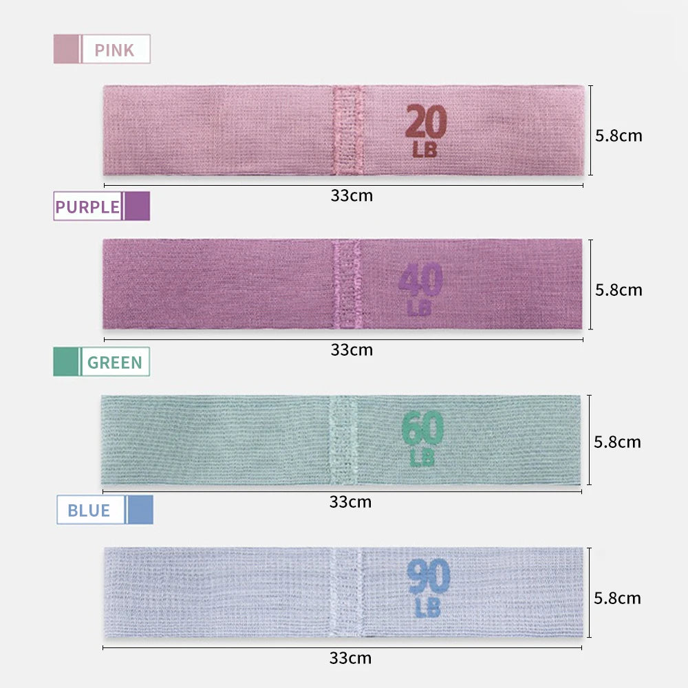 Polyester Resistance Band Set for Squats