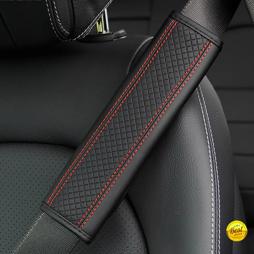 PU Leather Seat Belt Shoulder Pad