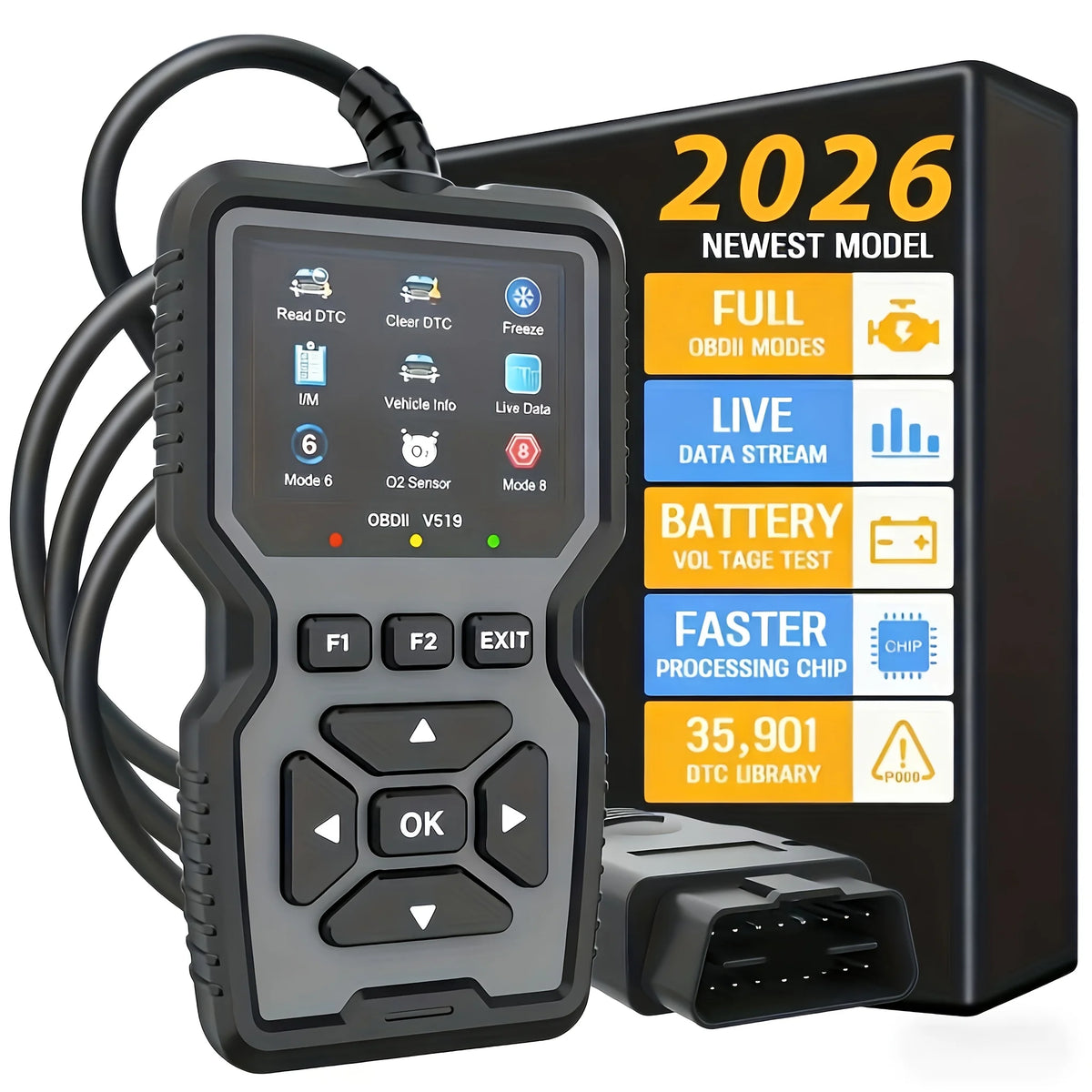 V519 OBD2 Car Diagnostic Scanner