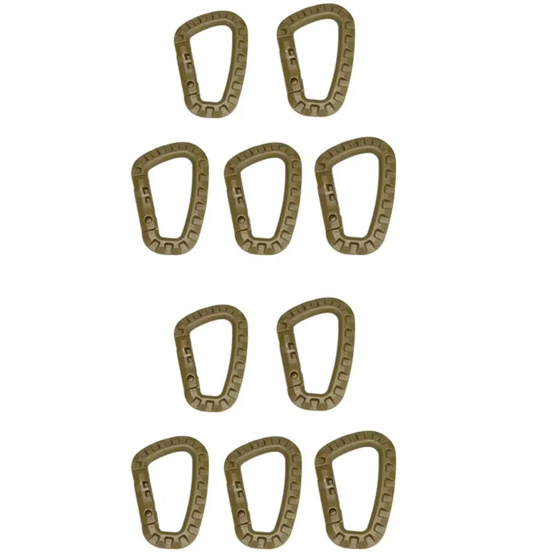 Aluminum Carabiner Clips for Camping and Hiking
