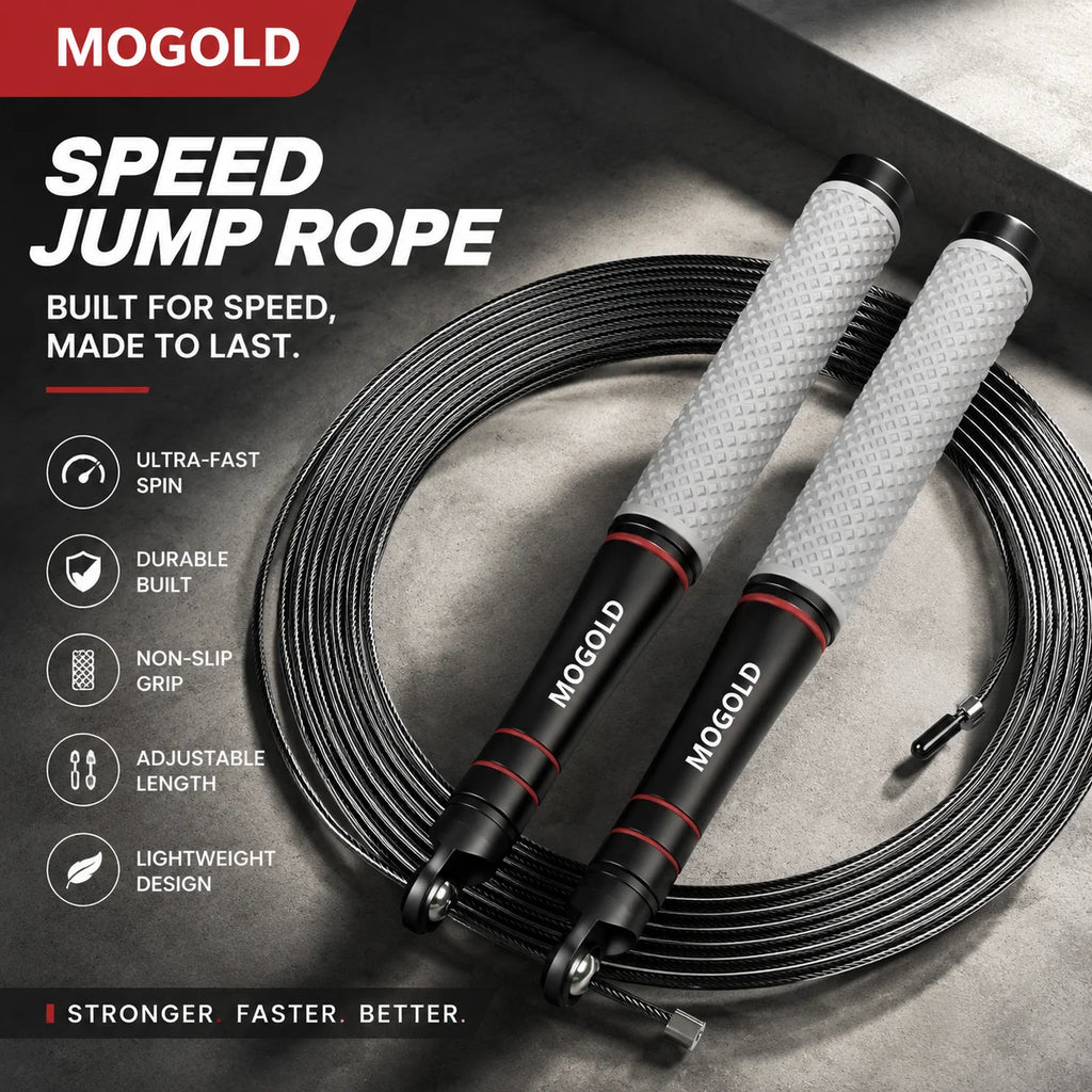 Heavy-Duty Adjustable Speed Jump Rope