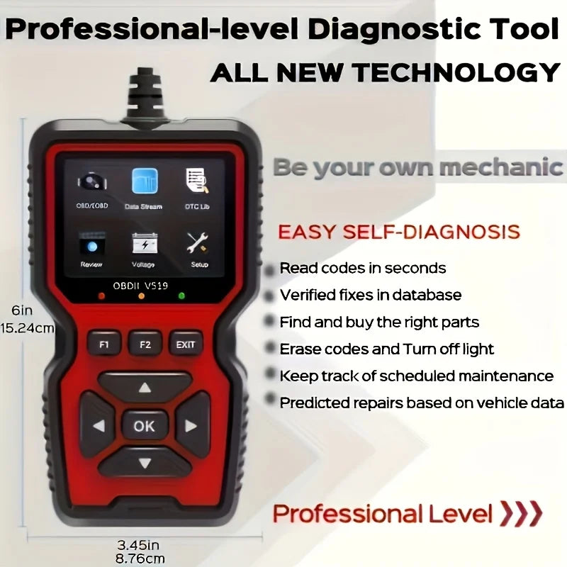 V519 OBD2 Car Diagnostic Scanner