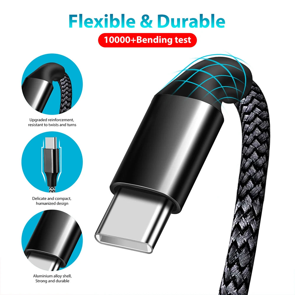 Type-C to Type-C 60W Fast Charge Cable