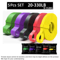7-Level Pull-Up Assist Resistance Band Set