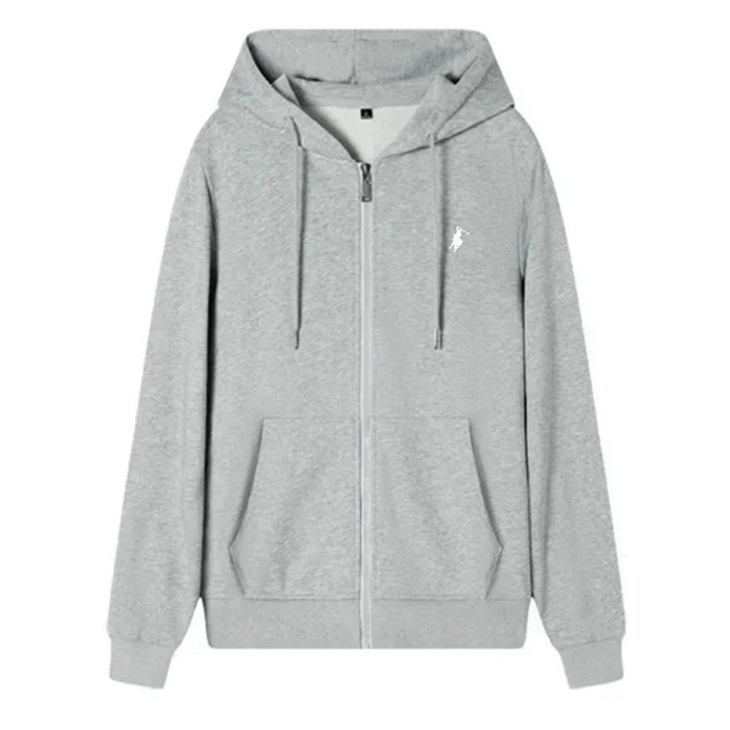 Men's Casual Zip-Up Hoodie