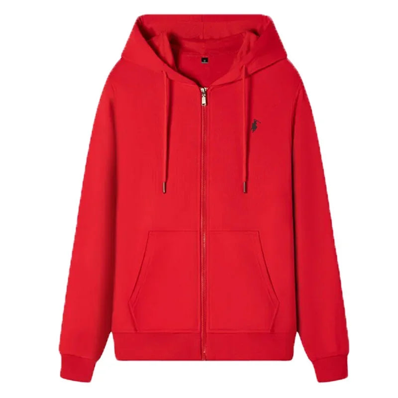 Men's Casual Zip-Up Hoodie