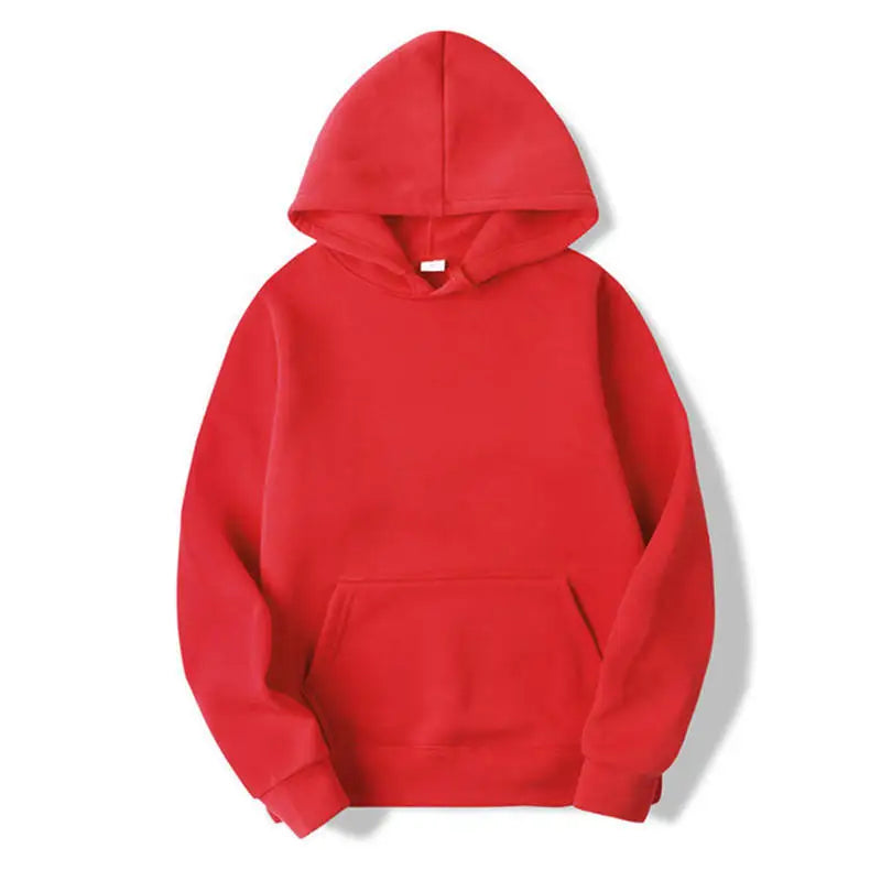 Unisex Blank Fleece Hoodie