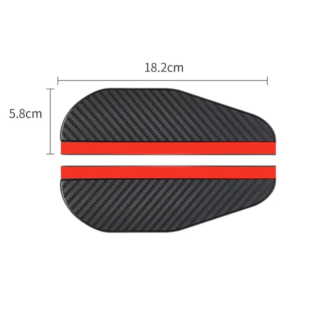 Side Rain Eyebrow Visors
