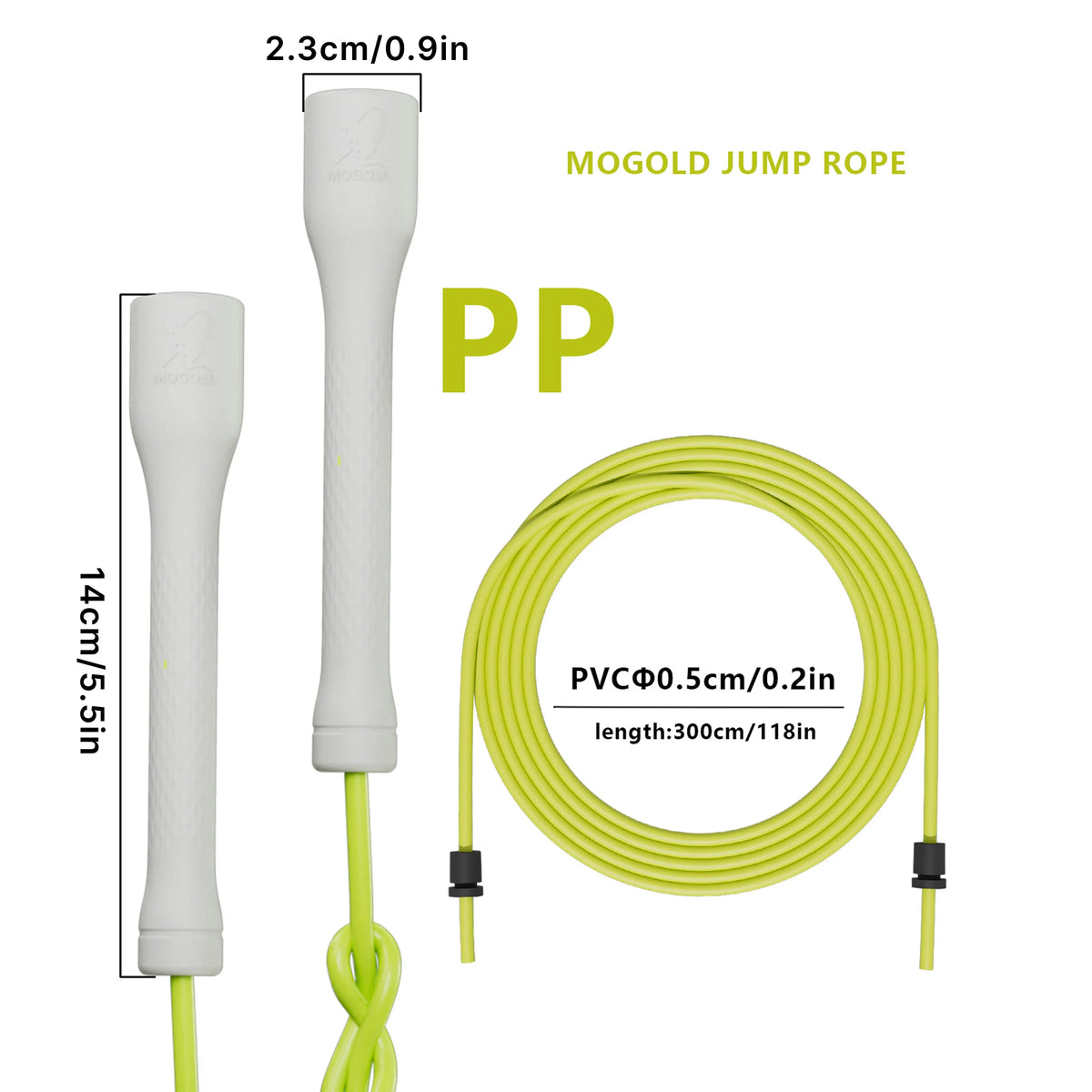 Adjustable PVC Speed Jump Rope