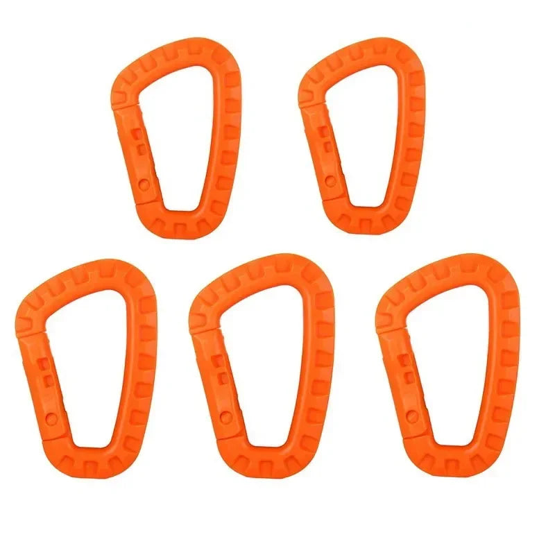Aluminum Carabiner Clips for Camping and Hiking