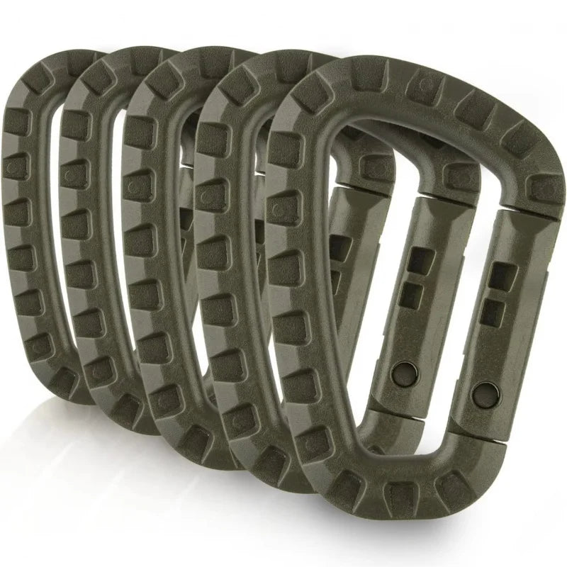 Aluminum Carabiner Clips for Camping and Hiking