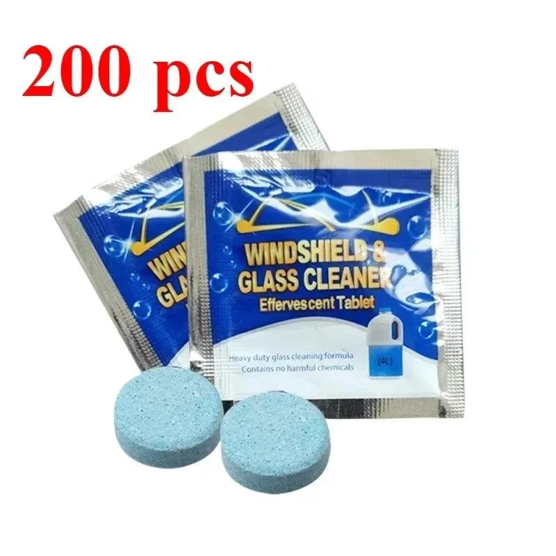 Windshield Washer Fluid Effervescent Tablets