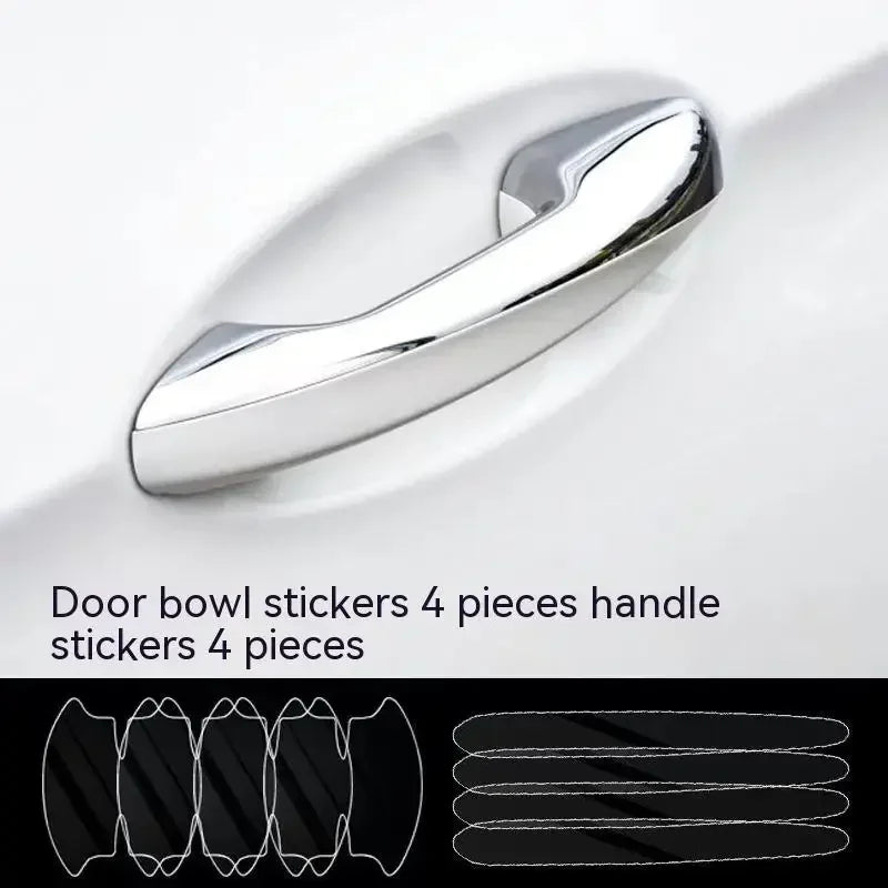 Transparent Door Handle Scratch Protectors