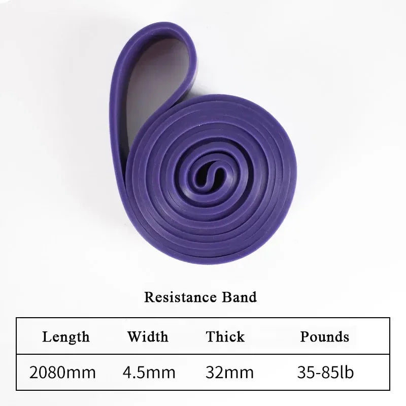 7-Level Pull-Up Assist Resistance Band Set