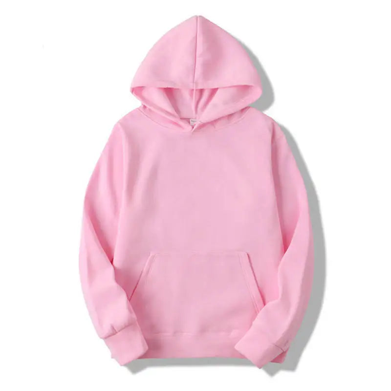 Unisex Blank Fleece Hoodie