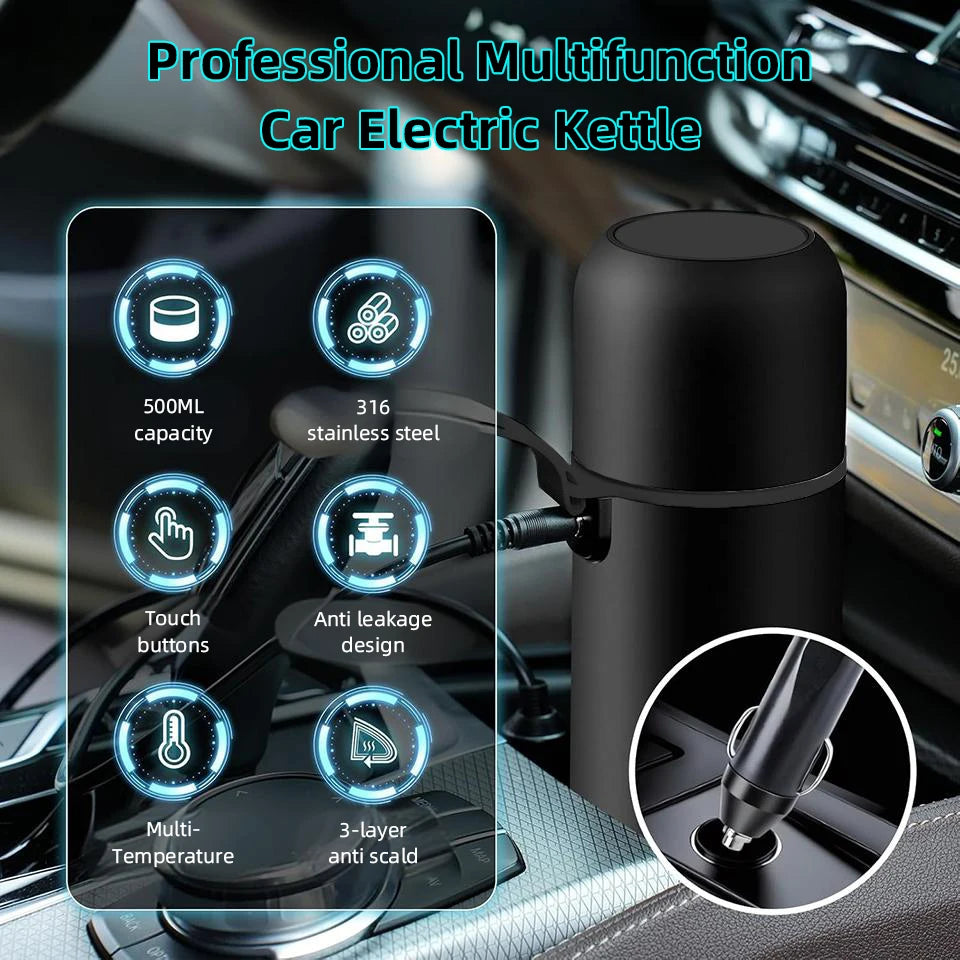 12V Portable Car Heating Cup (500ml)