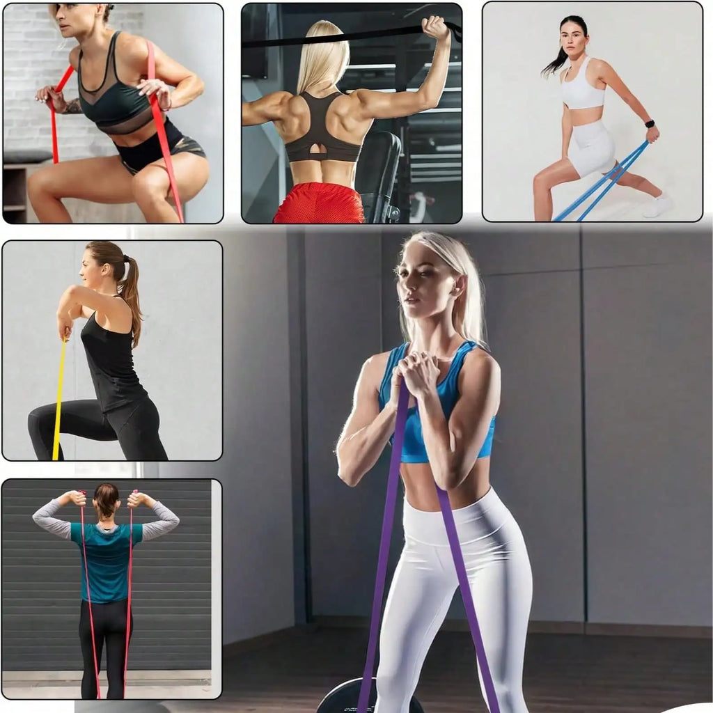 5-120 Lbs Pull-Up Assist Band Set