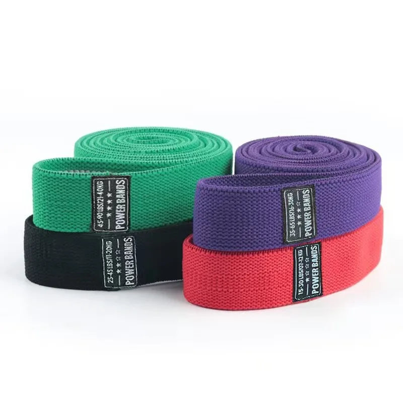 Fabric Long Resistance Band Set