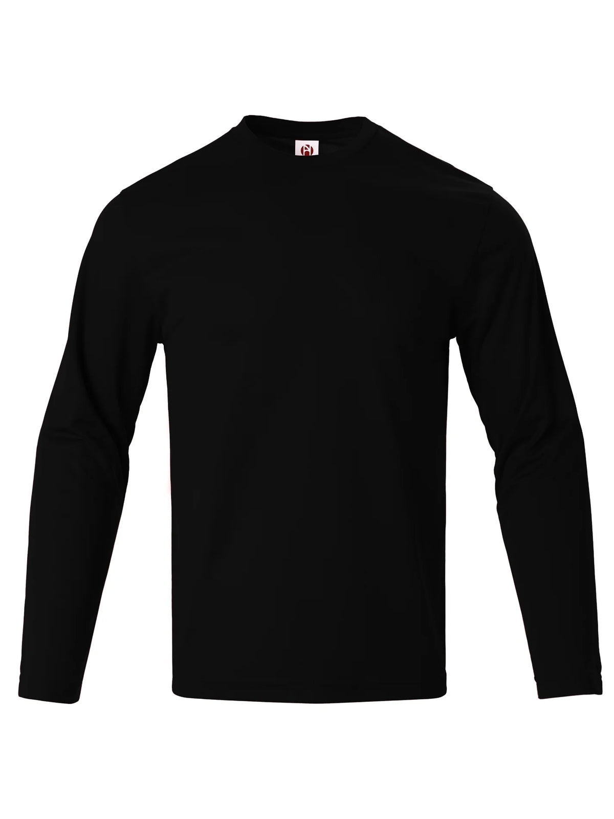 Men's Plain Long-Sleeve T-Shirt