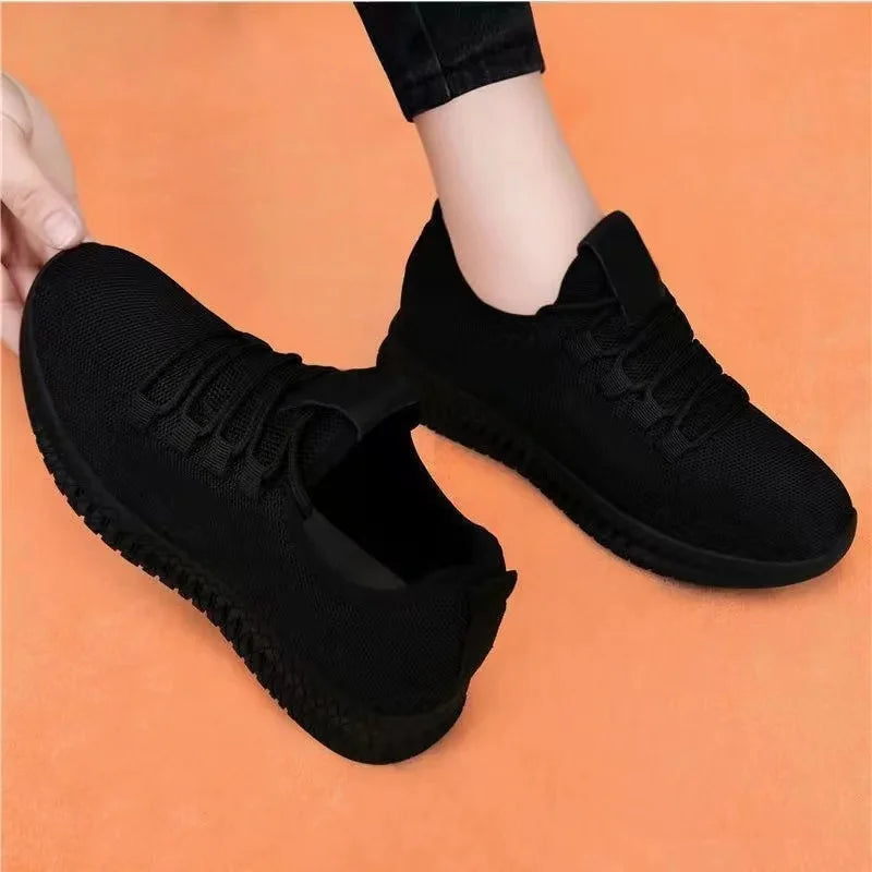 Women's Breathable Platform Sneakers