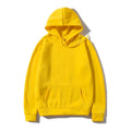 Unisex Solid-Color Pullover Hoodie
