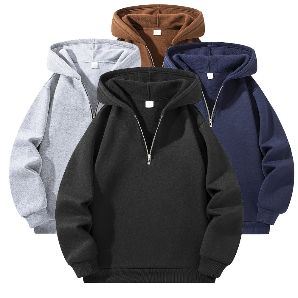 Men's Half-Zip Pullover Sweatshirt
