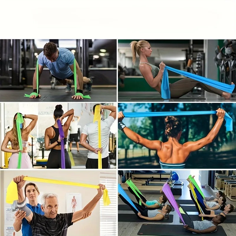 5-Piece Yoga Resistance Band Set