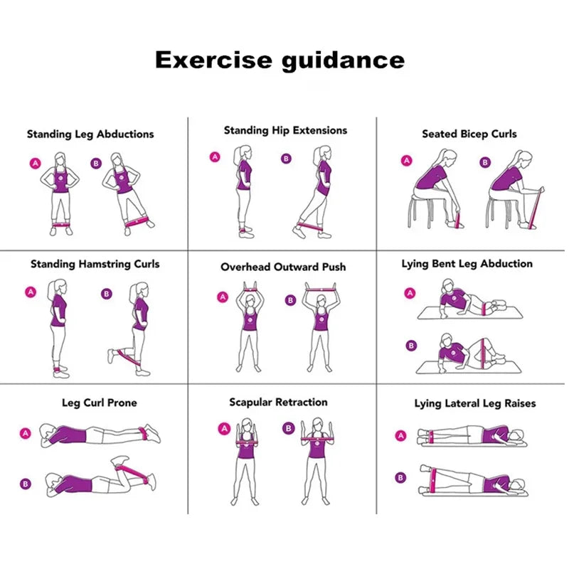 5-30 Lbs Resistance Band Set