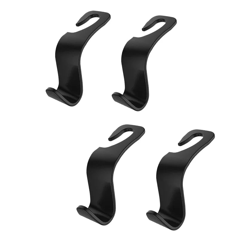 Car Headrest Hooks (4-Pack)