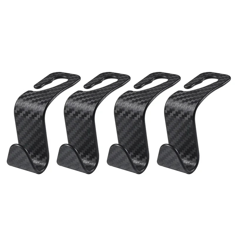 Car Headrest Hooks (4-Pack)