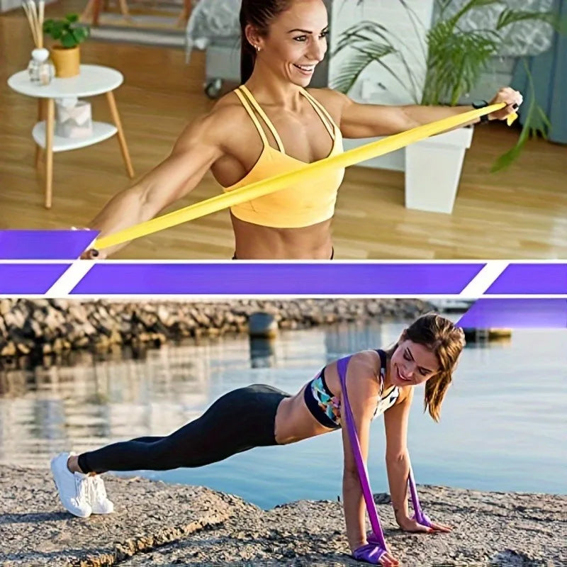 5-Piece Yoga Resistance Band Set