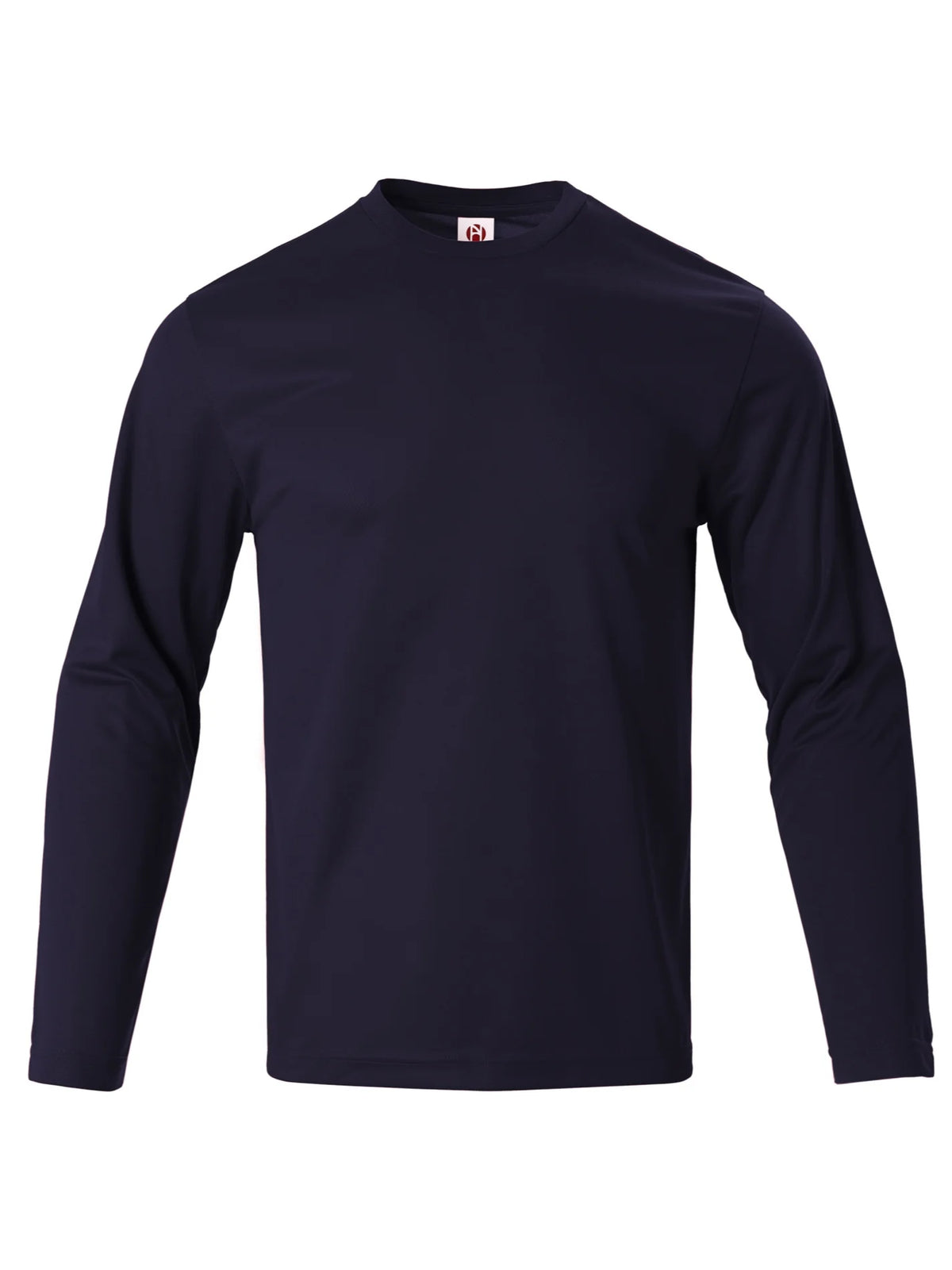 Men's Plain Long-Sleeve T-Shirt