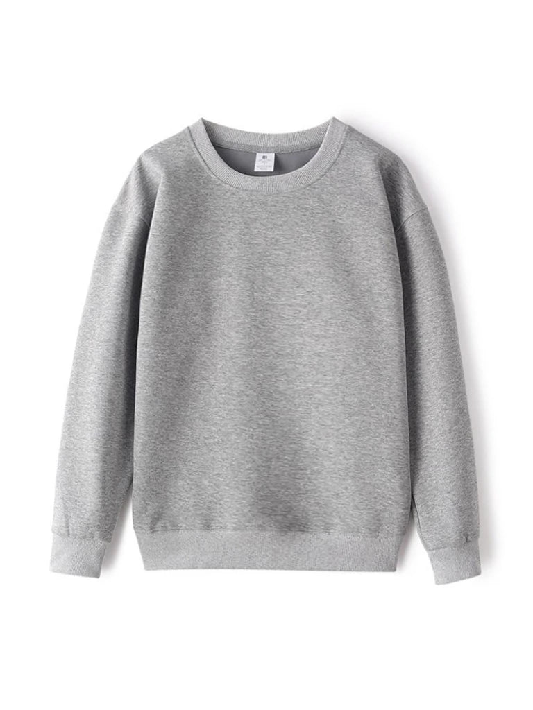 Unisex Drop-Shoulder Crewneck Sweatshirt — Soft Casual Pullover