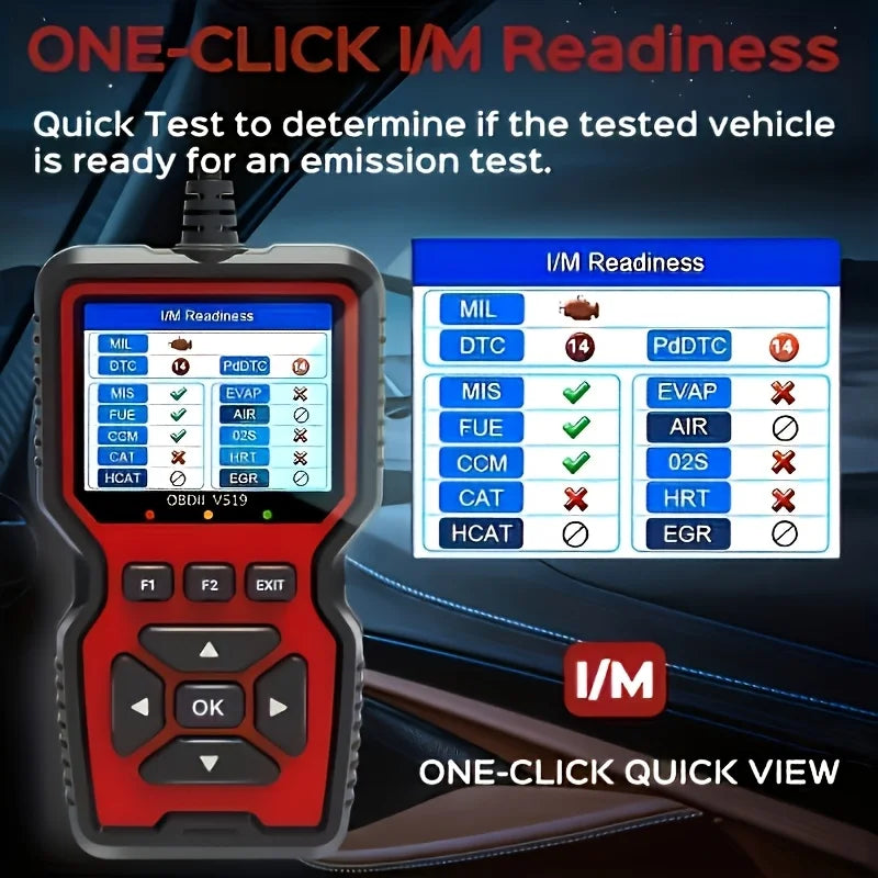 V519 OBD2 Car Diagnostic Scanner