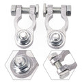 Car Battery Terminal Clamp Pair — Zinc Alloy