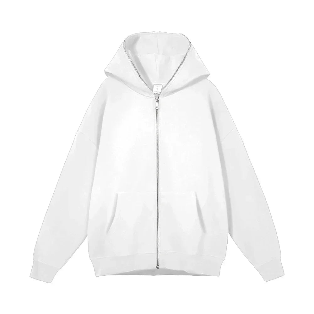 Unisex Full-Zip Hooded Jacket