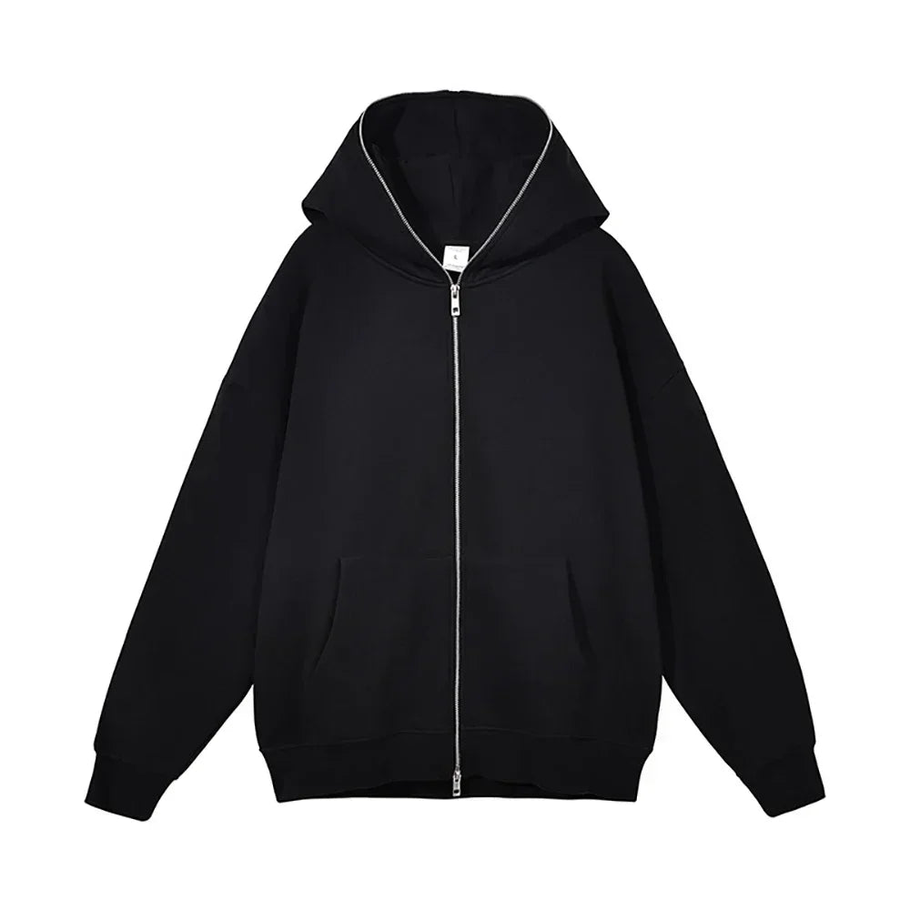 Unisex Full-Zip Hooded Jacket