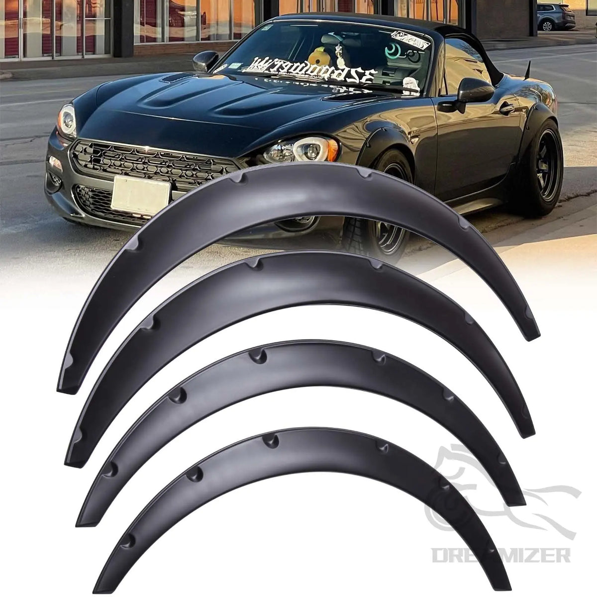 Universal Flexible Car Mud Flaps (4-Pack)