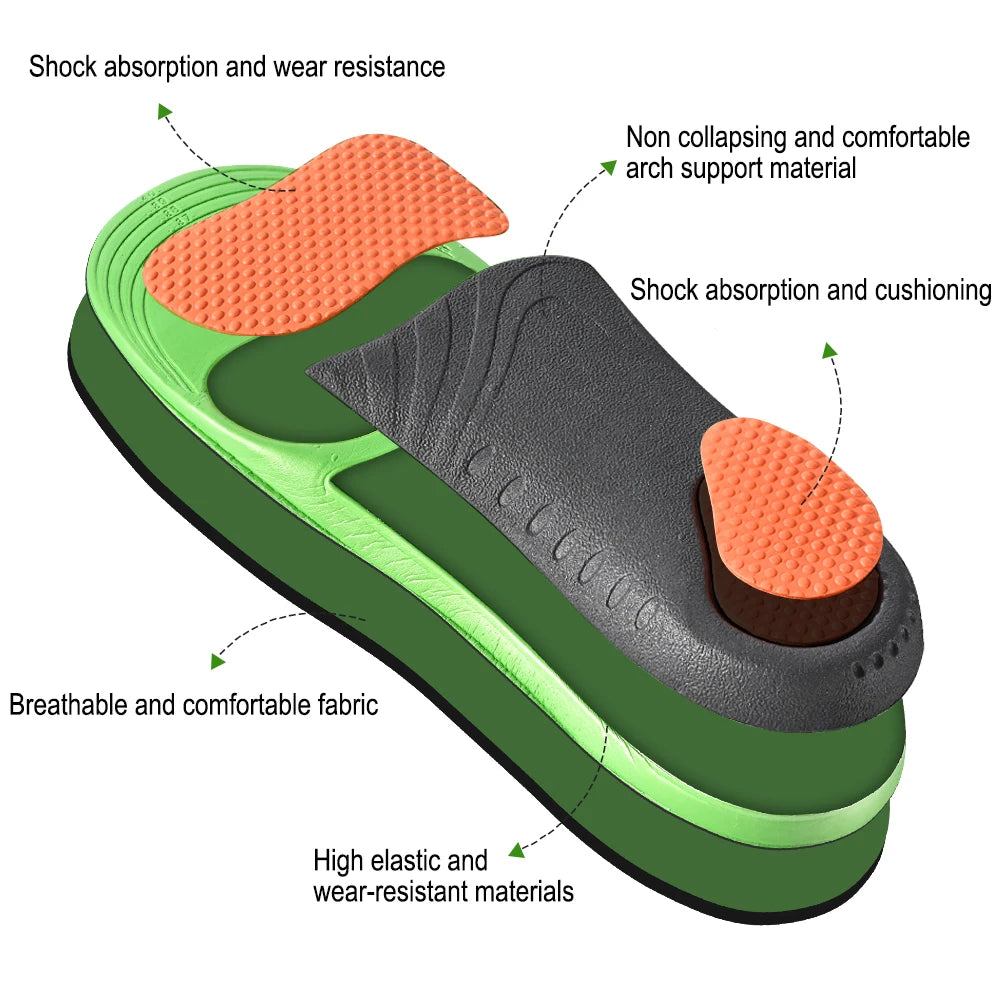 Arch Support Orthopedic Shoe Insoles