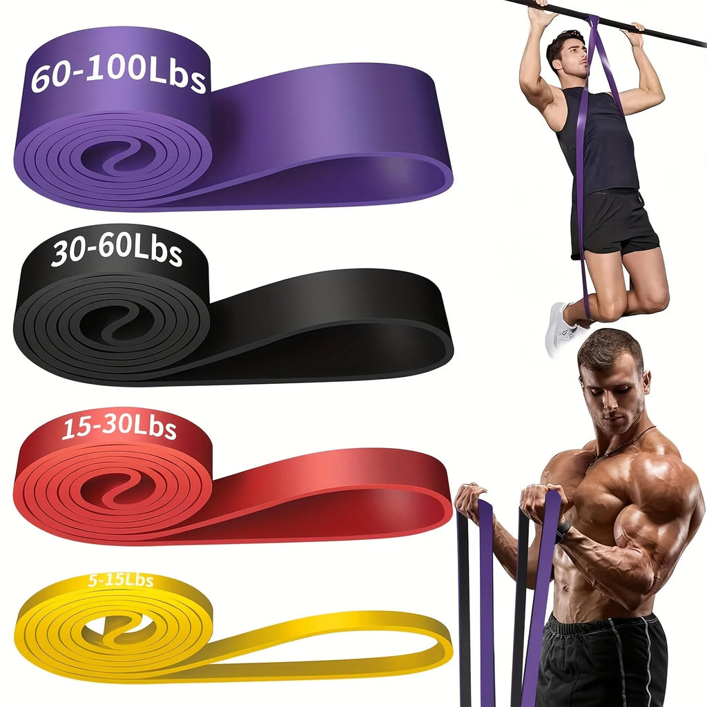 Stackable TPE Resistance Band Set