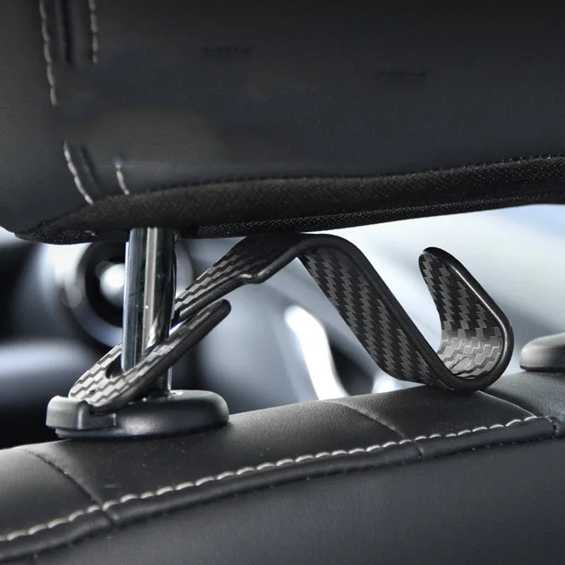 Car Headrest Hooks (4-Pack)