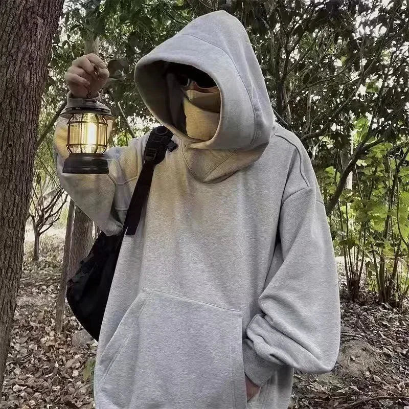 Men's Turtleneck Pullover Hoodie