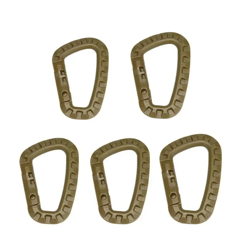 Aluminum Carabiner Clips for Camping and Hiking