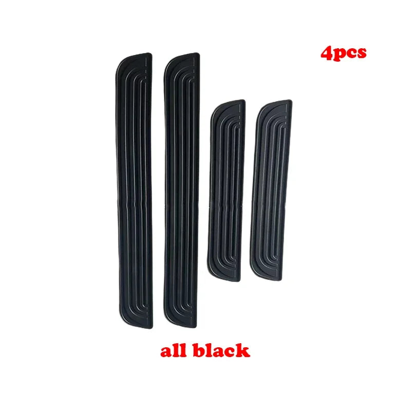 Rubber Door Sill Scuff Protectors (4-Pack)