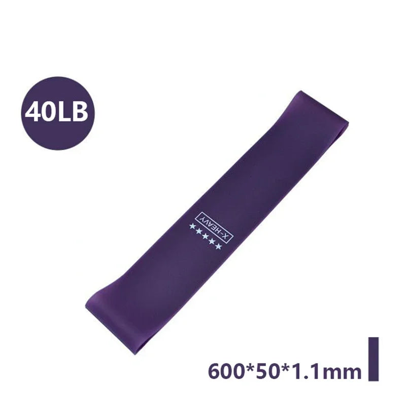 Rubber Resistance Loop Bands for Yoga and Strength Training