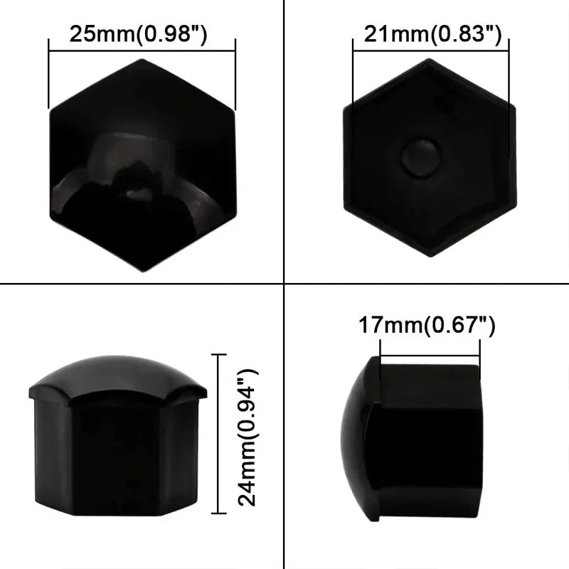 Wheel Lug Nut Covers (20-Pack)