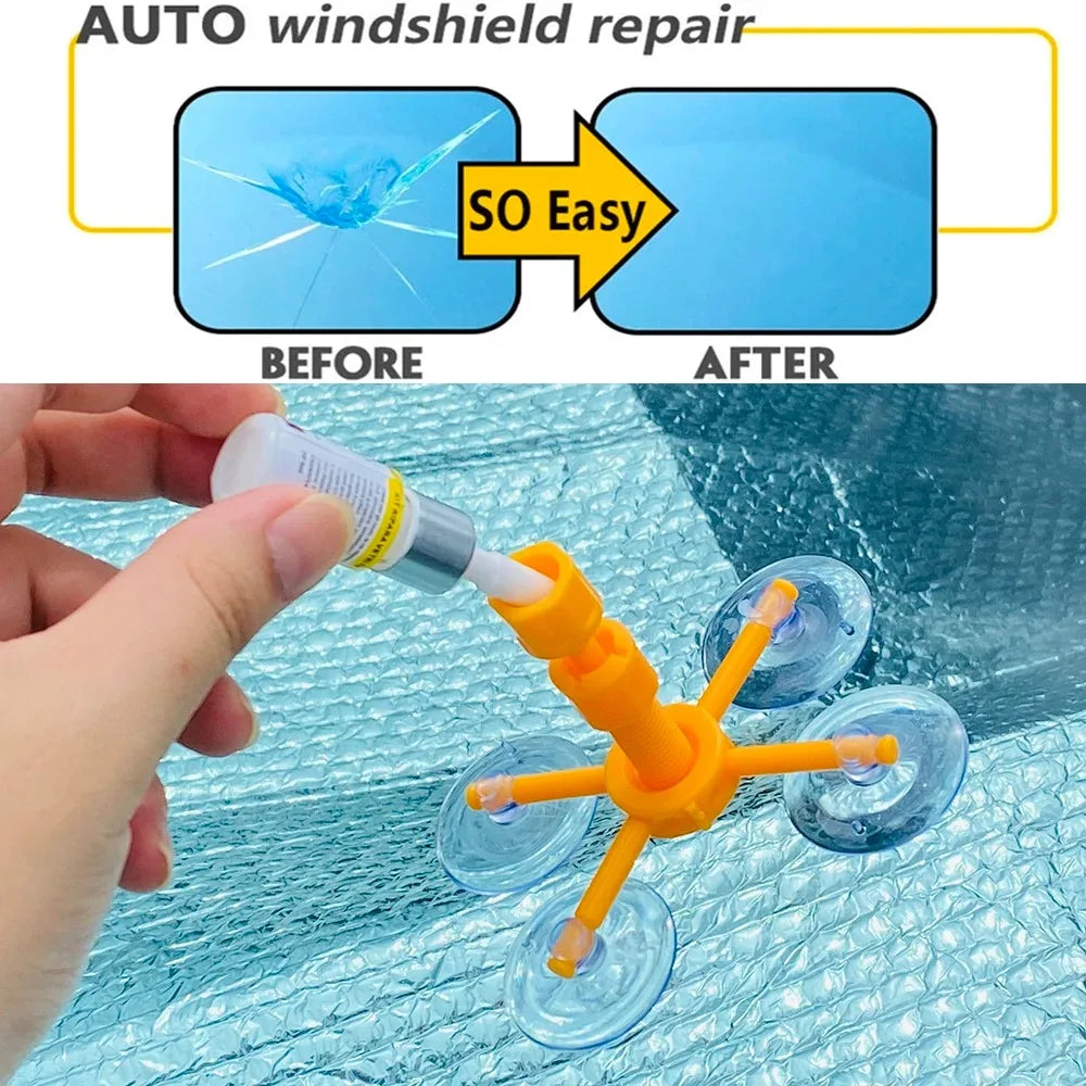 DIY Windshield Repair Kit for Chips & Cracks
