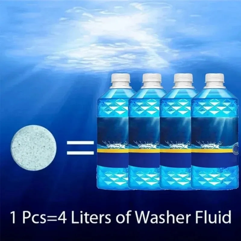 Windshield Washer Fluid Effervescent Tablets