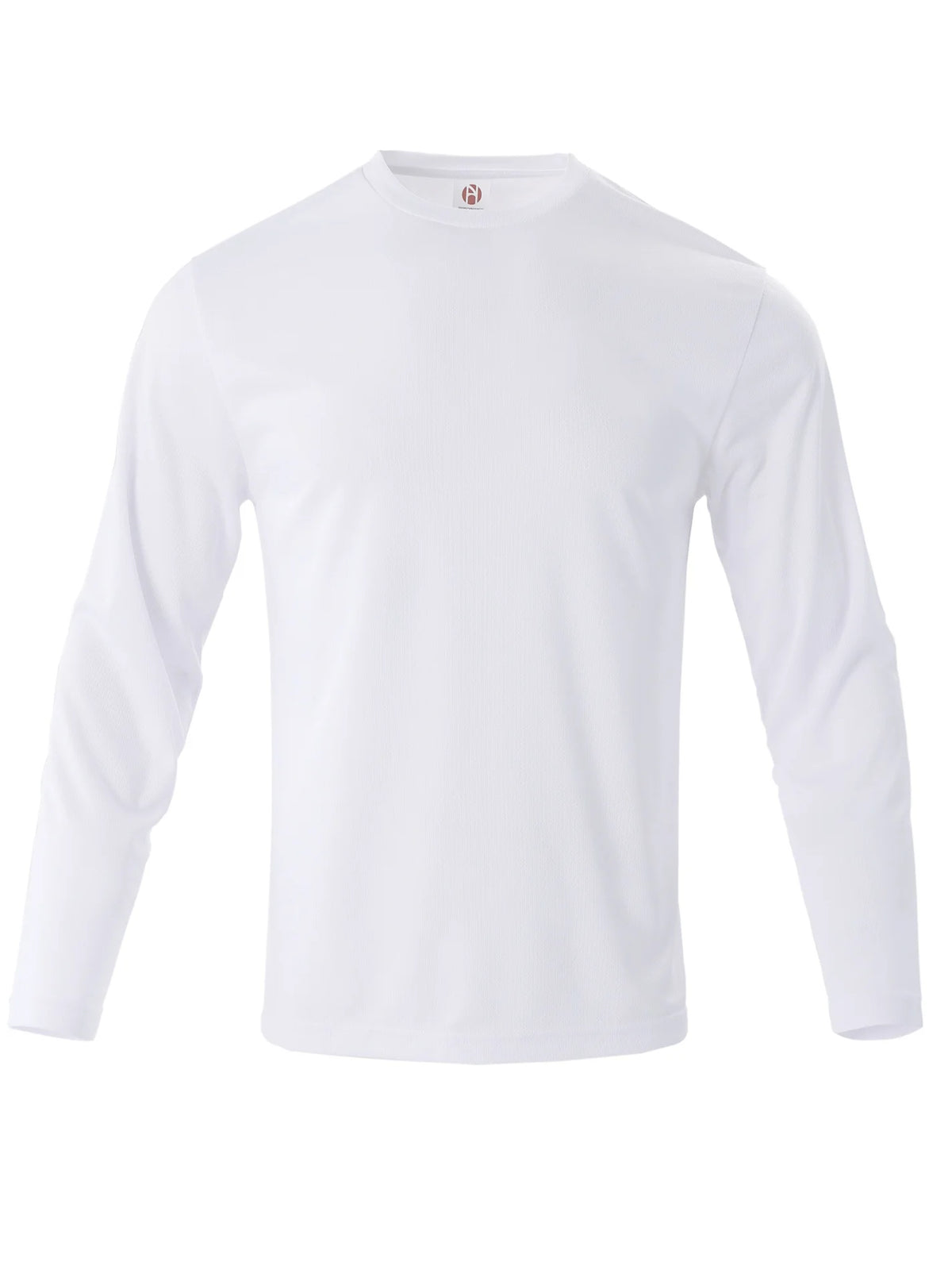 Men's Plain Long-Sleeve T-Shirt